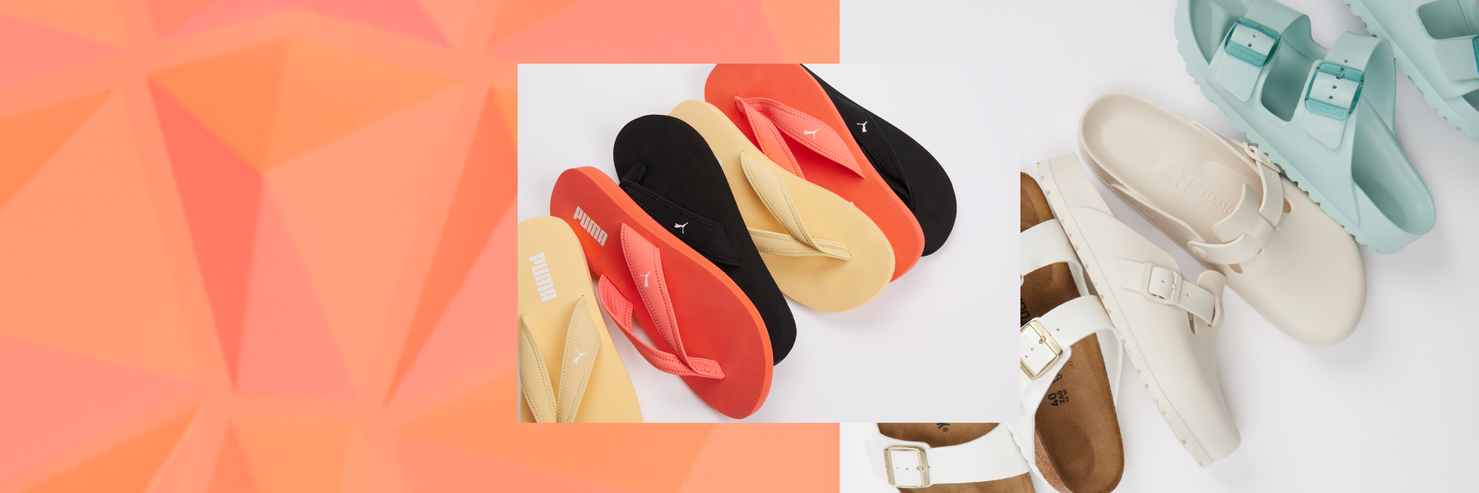 Slides and Athletic Sandals for Women