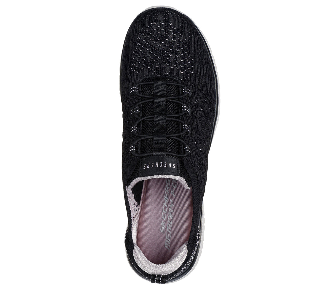 SKECHERS Virtue Show Runner W Noir Femmes sneakeren noir et rose