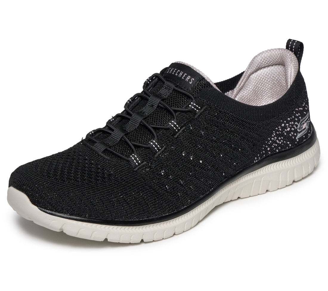 SKECHERS Virtue Show Runner W Noir Femmes sneakeren noir et rose