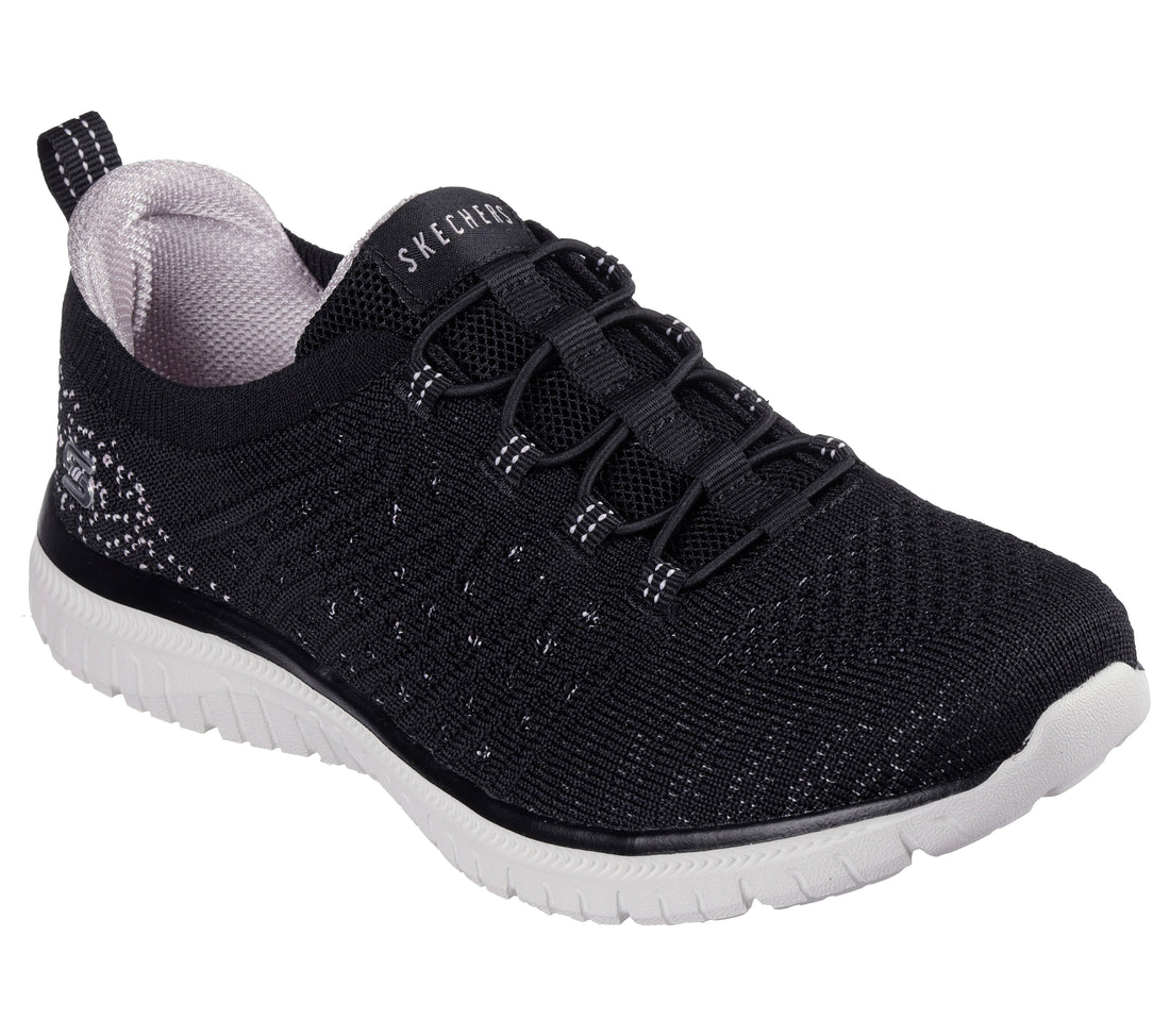 SKECHERS Virtue Show Runner W Noir Femmes sneakeren noir et rose