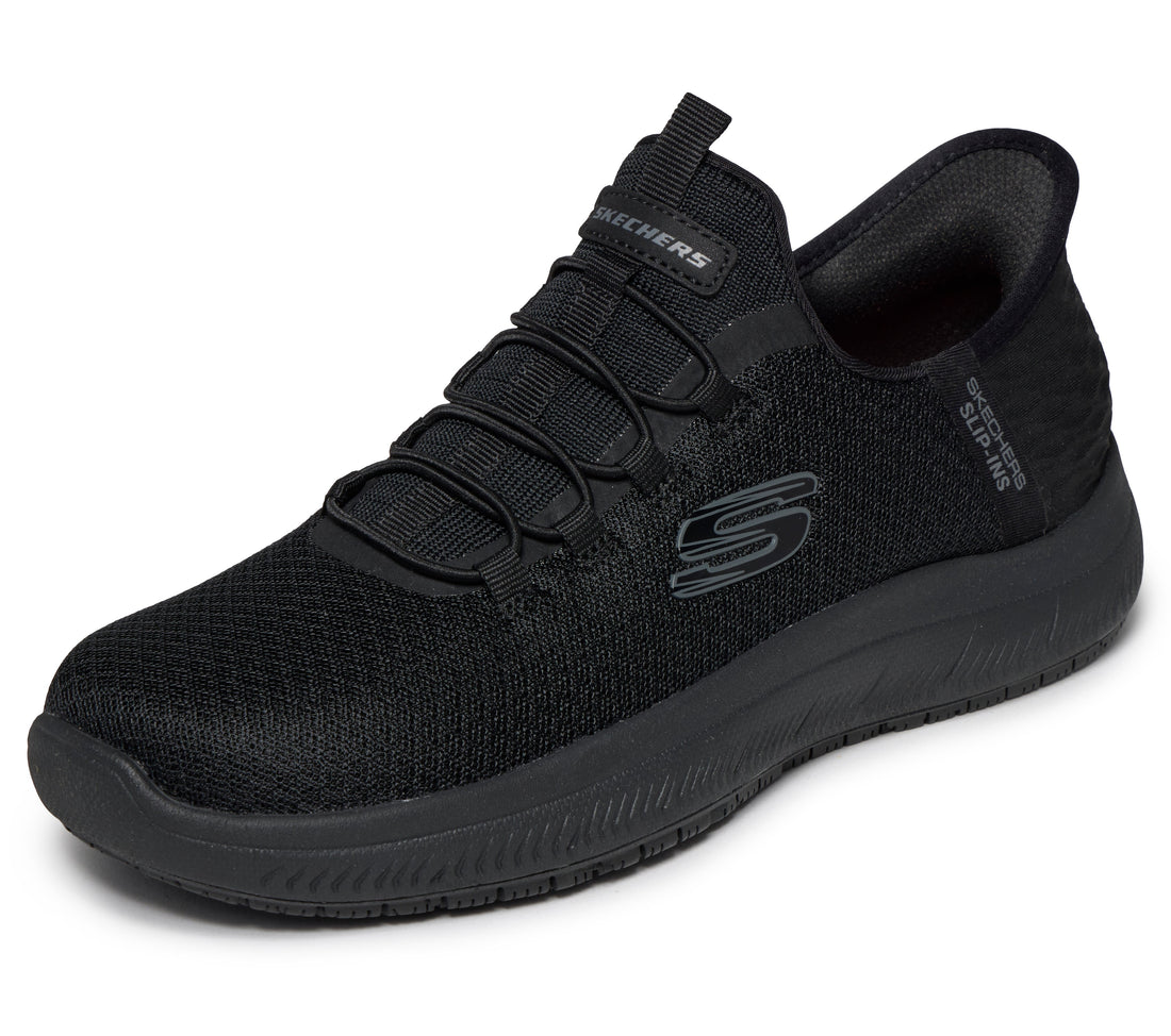 SKECHERS-Travail Slip ins Work Summits SR Enslee W Femmes Travail en tissu noir 