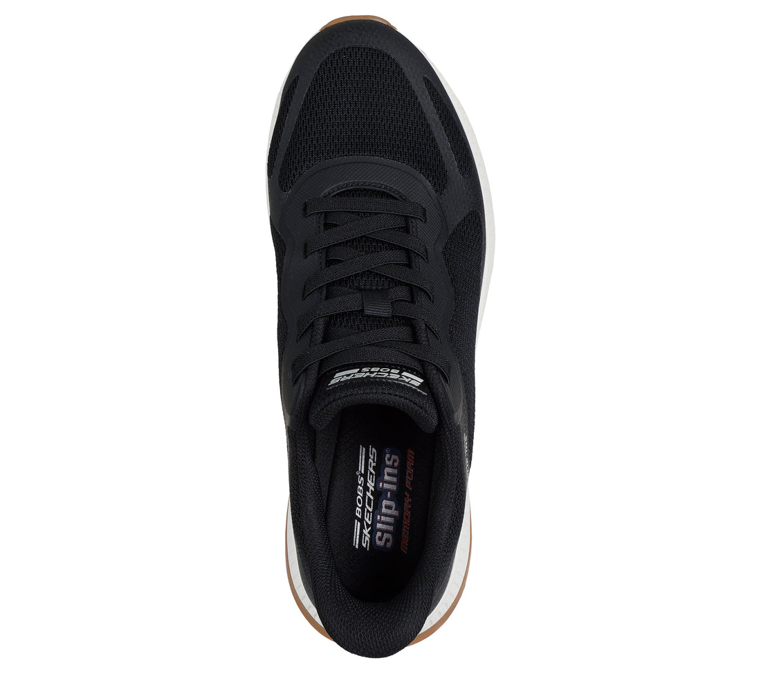 SKECHERS Skechers Slip ins BOBS Sport Squad Chaos Solid Step M Hommes Baskets Design noir élégant  product view