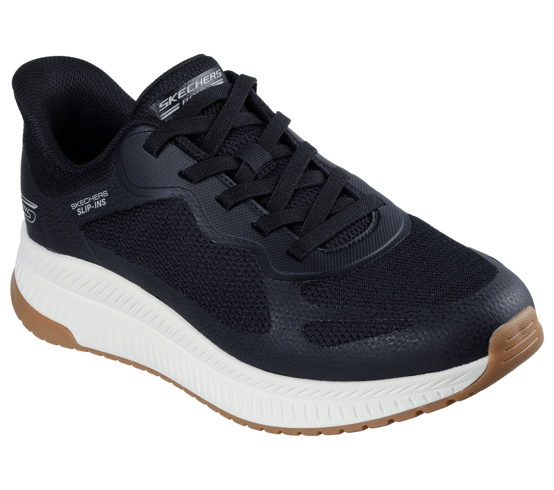 SKECHERS Skechers Slip ins BOBS Sport Squad Chaos Solid Step M men sneaker in Black – product view