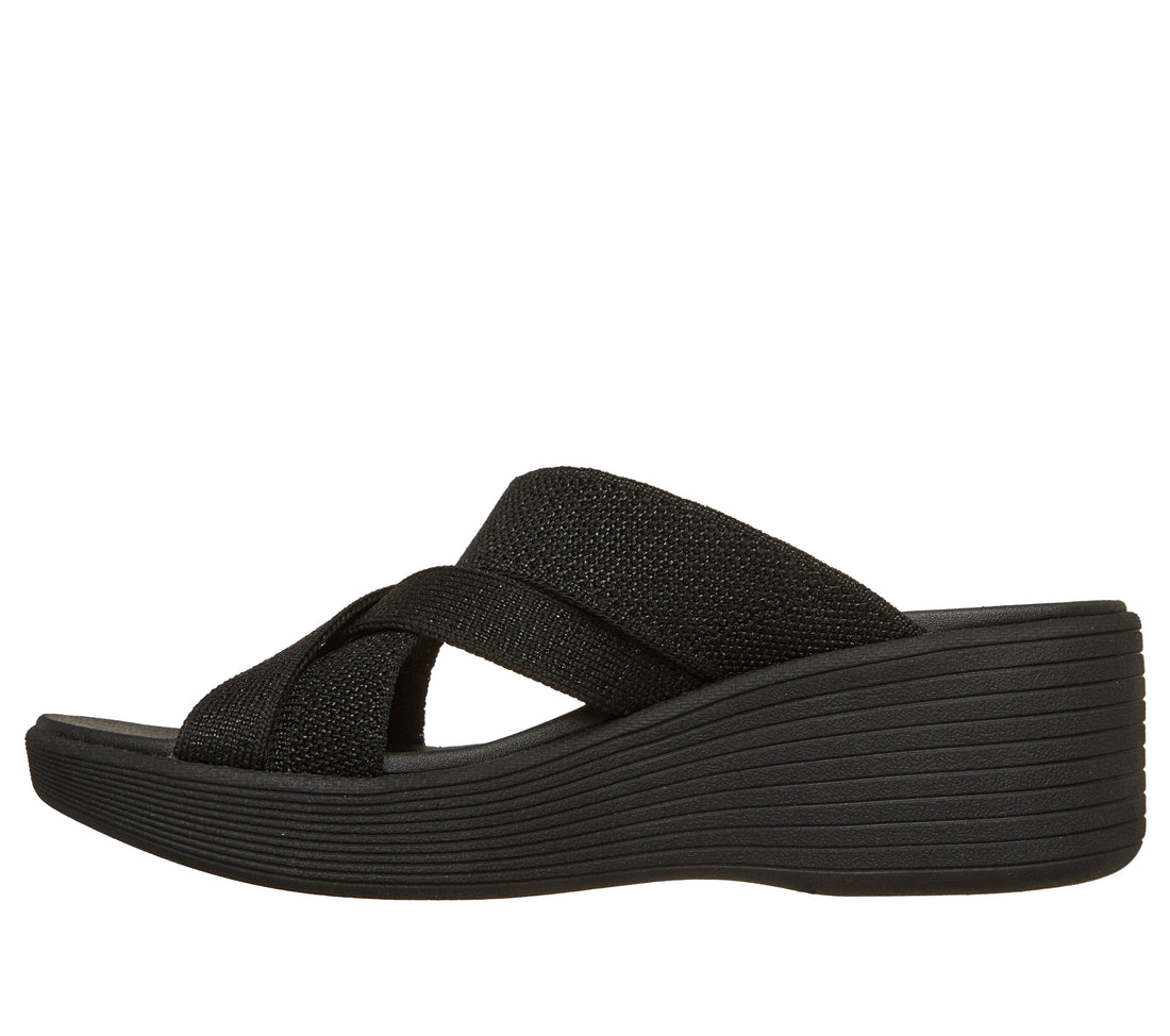 SKECHERS Parallel Lite W women casual in Black-Sparkle-Knit – product view