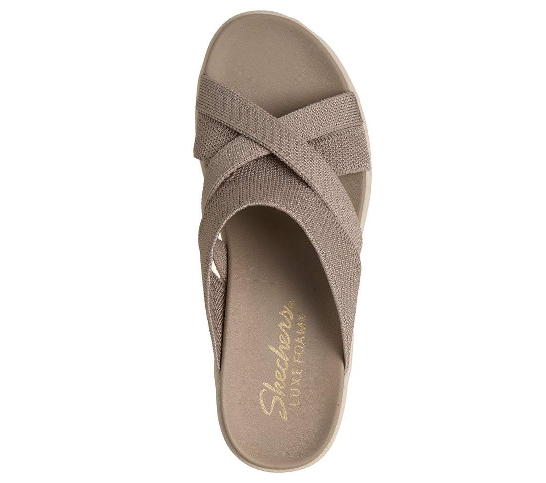 SKECHERS Parallel Lite W Femmes Décontractées in Taupe-Sparkle-Knit – product view