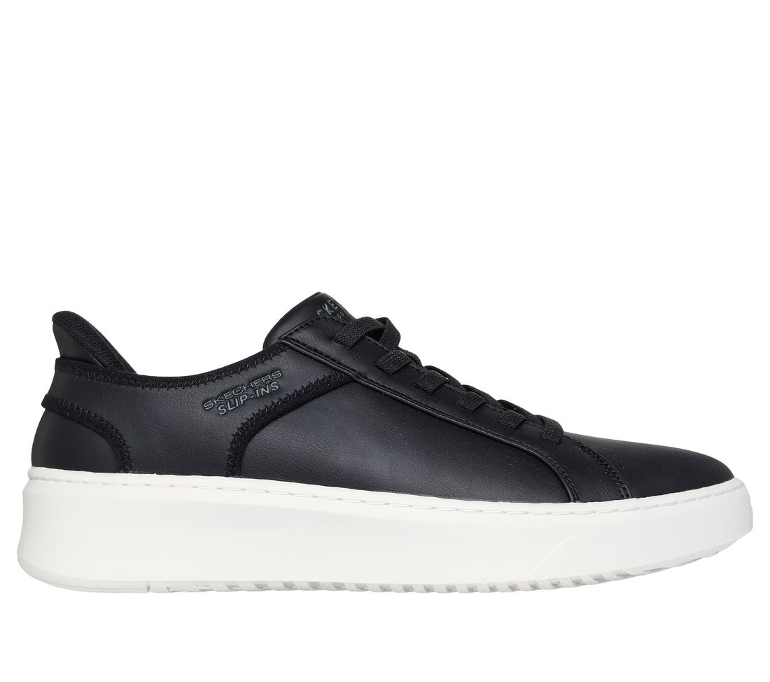 SKECHERS Slip ins Court Break  Double Vented M  men sneaker in black – product view