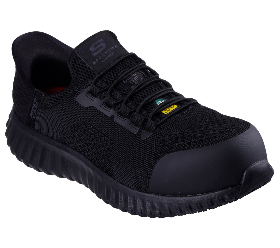 SKECHERS-Travail Cicades Fletchit M Hommes Travail en noir