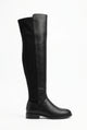 AQUA MODA Checkmate Too Women Casual Boots Black - product view
