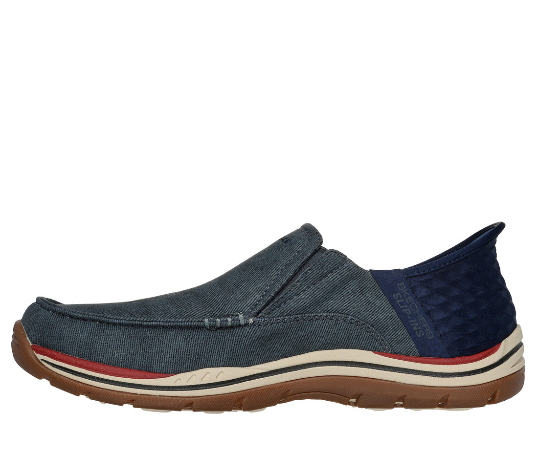 Skechers Slip-ins Relaxed Fit: Expected - Cayson M Men Shoes Casual in navy - product view