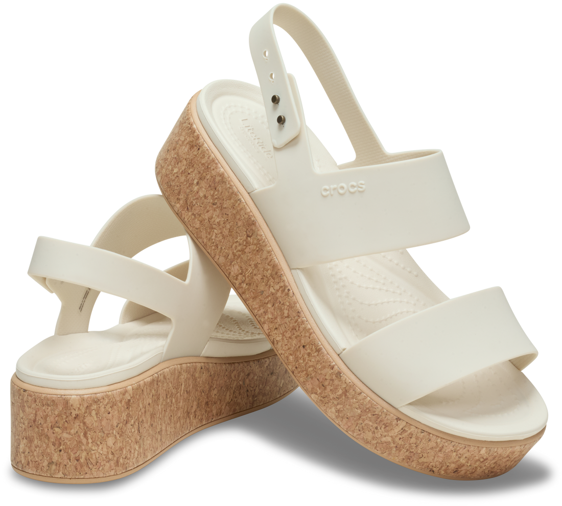 Brooklyn Cork Low Wedge W