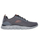 SKECHERS Track Leshur M men sneakers in charcoal orange – product view