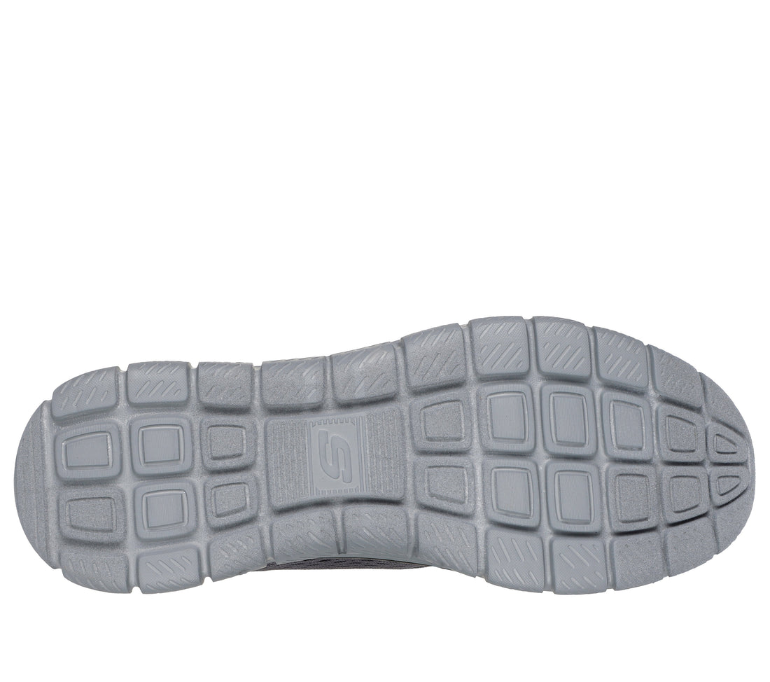 SKECHERS Track Leshur M men sneakers in charcoal orange – product view