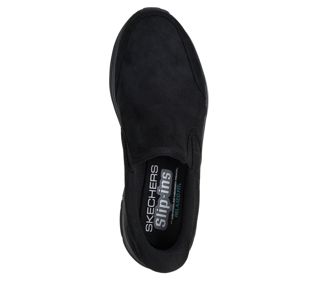 Skechers Slip-ins Relaxed Fit: Equalizer 6.0 - Zorlo M Men Shoes Casual in black - product view 