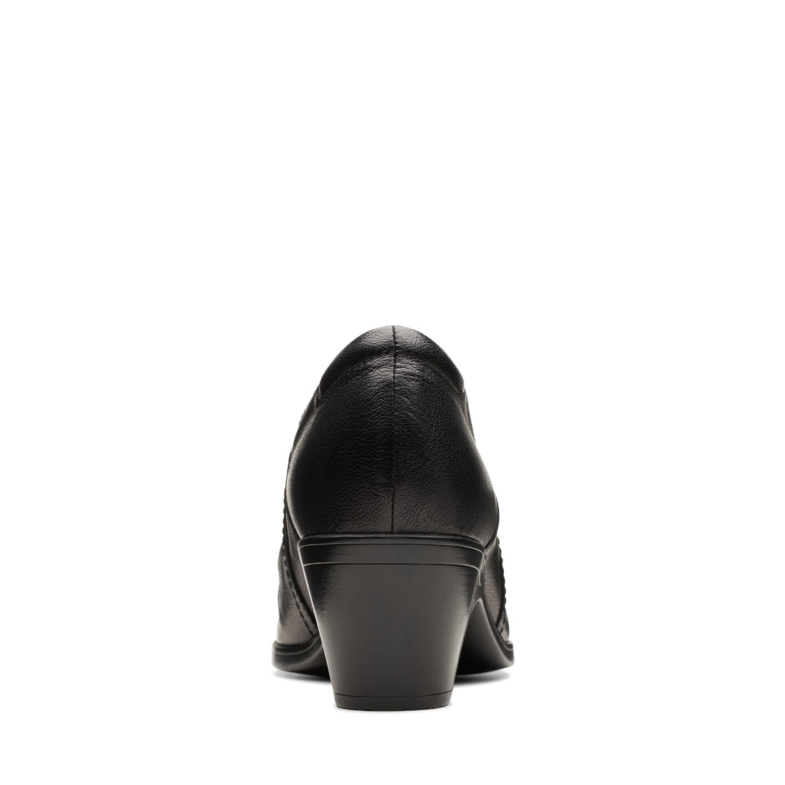 CLARKS Emily2-Cove-Wide Femmes Décontractées en cuir noir