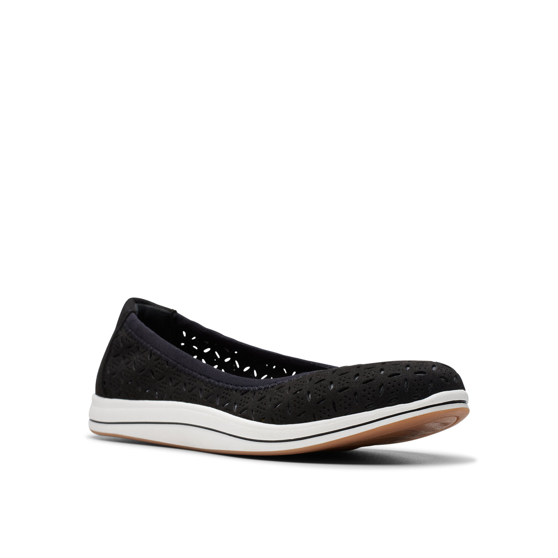 CLARKS Breeze Roam Femmes décontractées en noir 