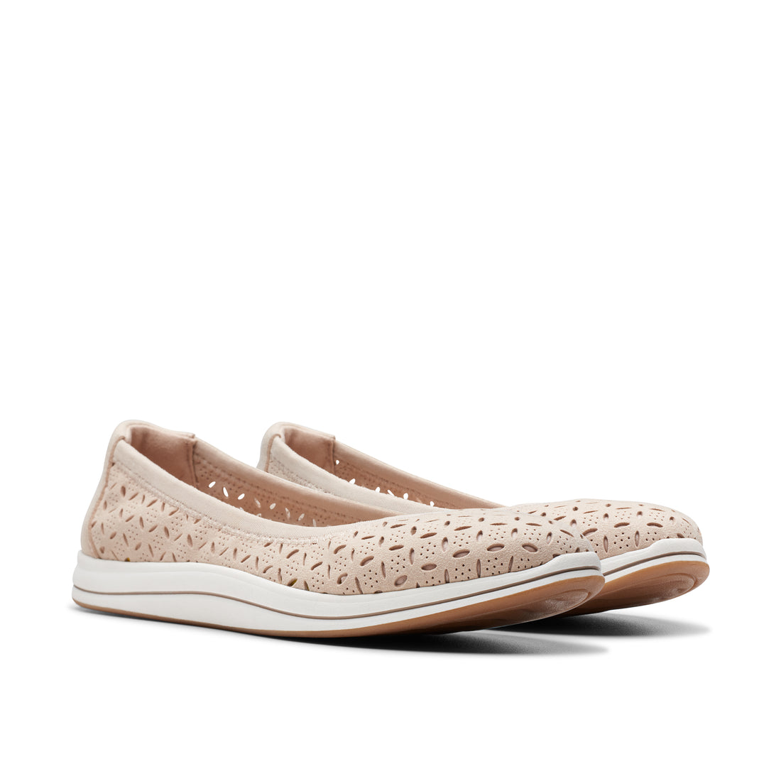 CLARKS Breeze Roam Femmes décontractées en Sable Clair – product view