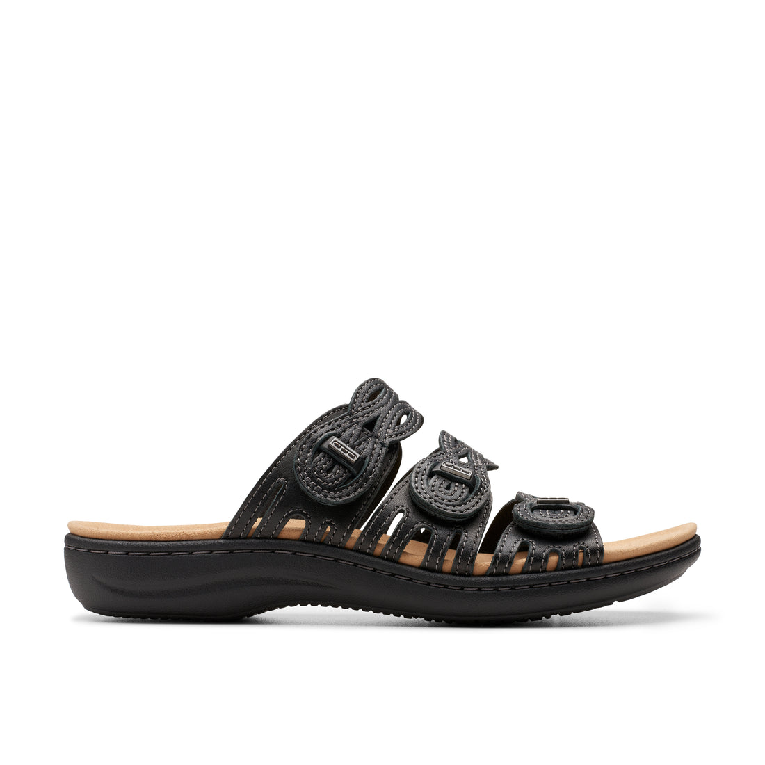 Clarks Laurieann Ruby Casuals Women Sandals in Black - product view