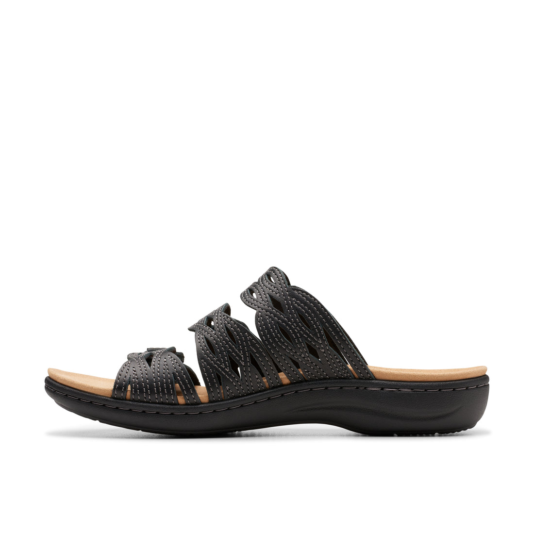 Clarks Laurieann Ruby Casuals Women Sandals in Black - product view