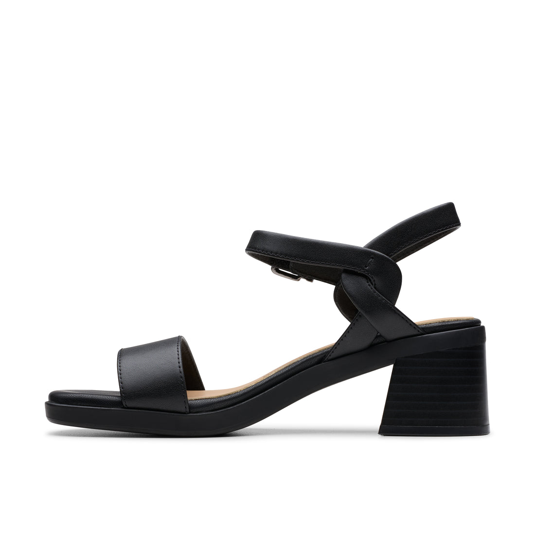 CLARKS Jaylan Ray Femmes Décontractées in Noir-cuir 