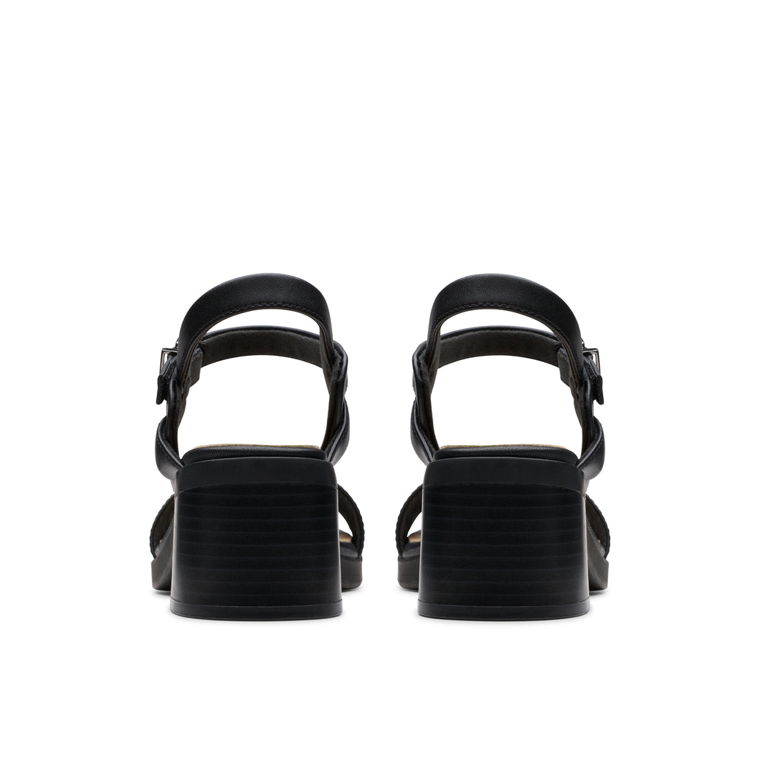 CLARKS Jaylan Ray Femmes Décontractées in Noir-cuir 