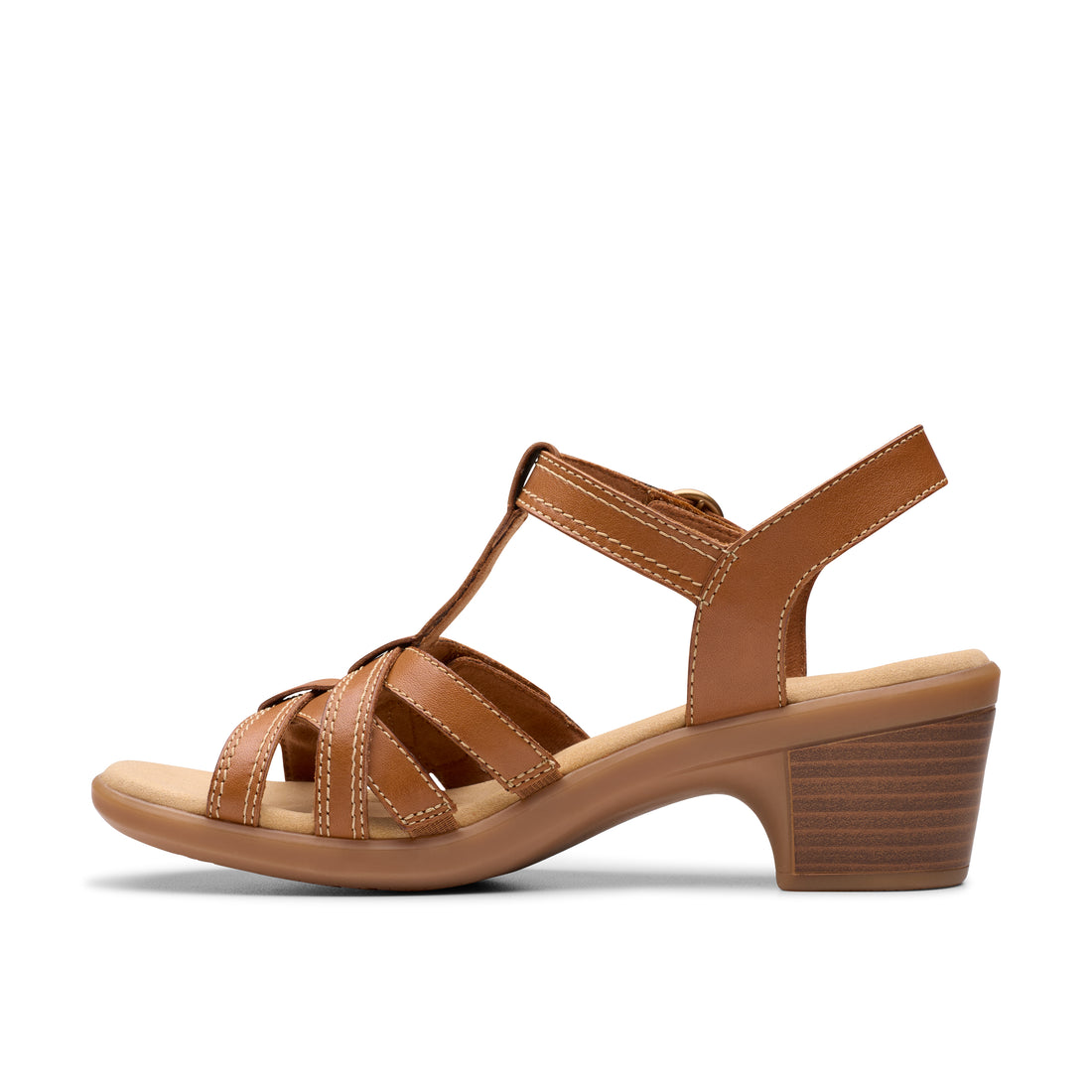 CLARKS Emily2 Rose Femmes Habillées en cuir havane 