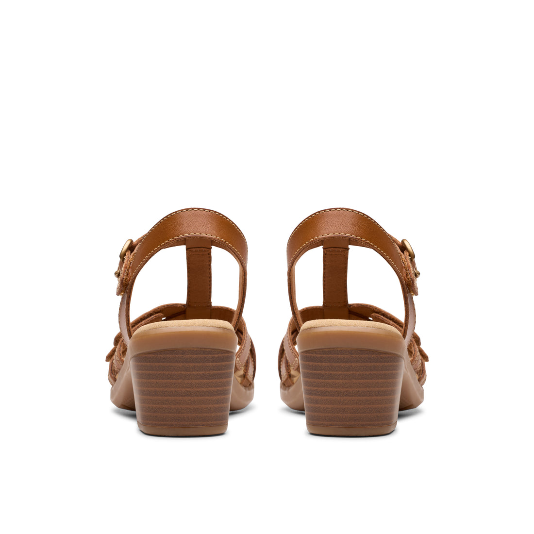 CLARKS Emily2 Rose women dress in Tan-Leather – product view