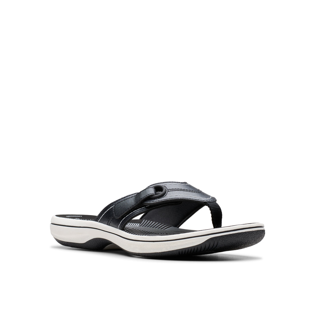 Clarks Breeze Reyna Women Sandals Casuals in Black - product view