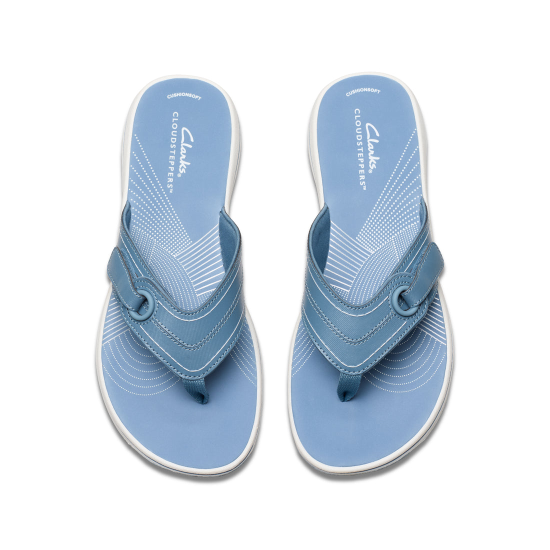 Clarks Breeze Reyna Women Sandals Casuals in Denim - product view