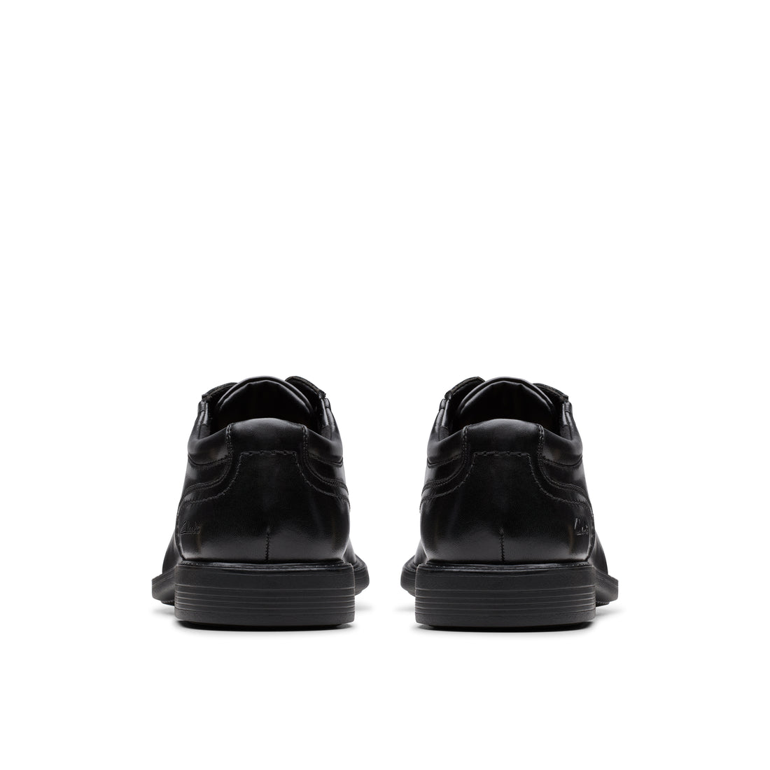 CLARKS Dresslite Apron Wide men dress in Black-Leather – product view