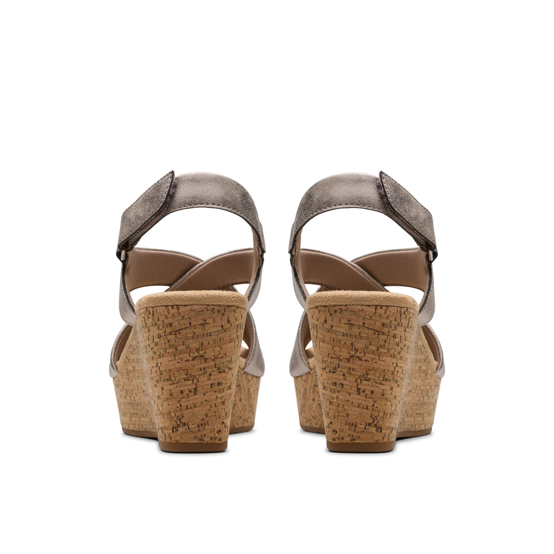 CLARKS Rose Style Taupe women casual in Taupe-Metallic – product view