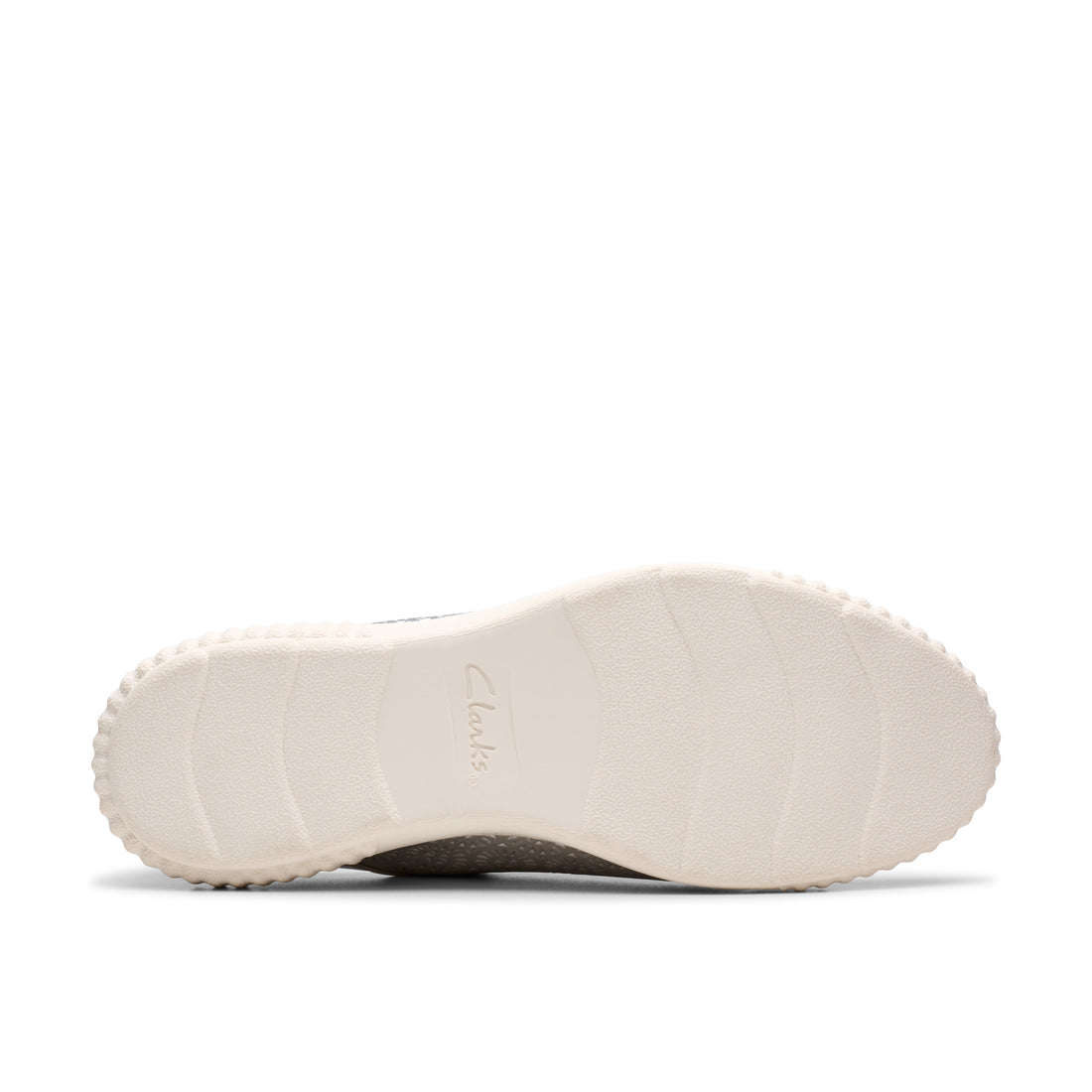 CLARKS Caroline Rio Argent Femmes Sneakers en Argent-cuir