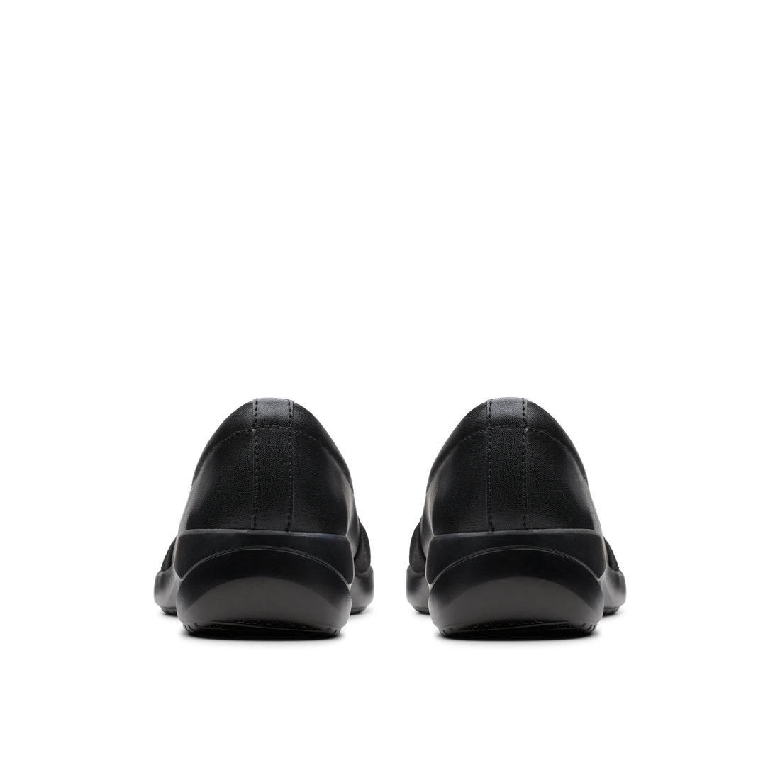 CLARKS Kaetlyn Rhea Wide Femmes Décontractéesen cuir noir
