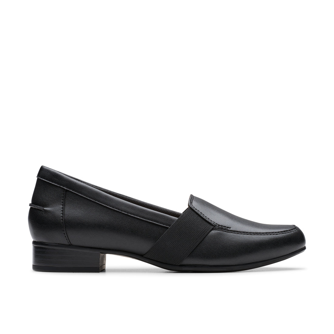 CLARKS Juliet Beat   Wide women casual in Black-Leather – product view