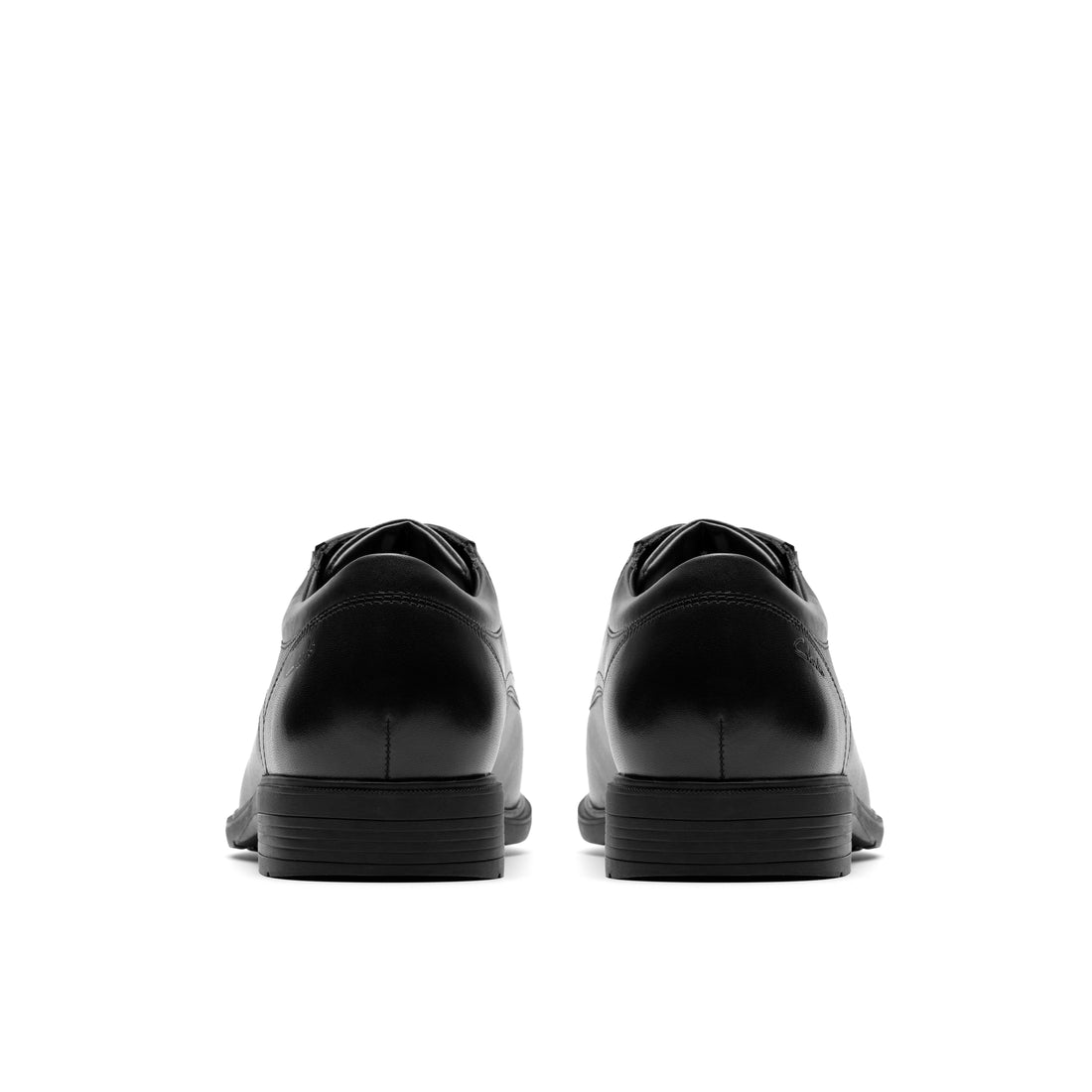 CLARKS Steadwell Cap Black men dress in Black-Leather – product view