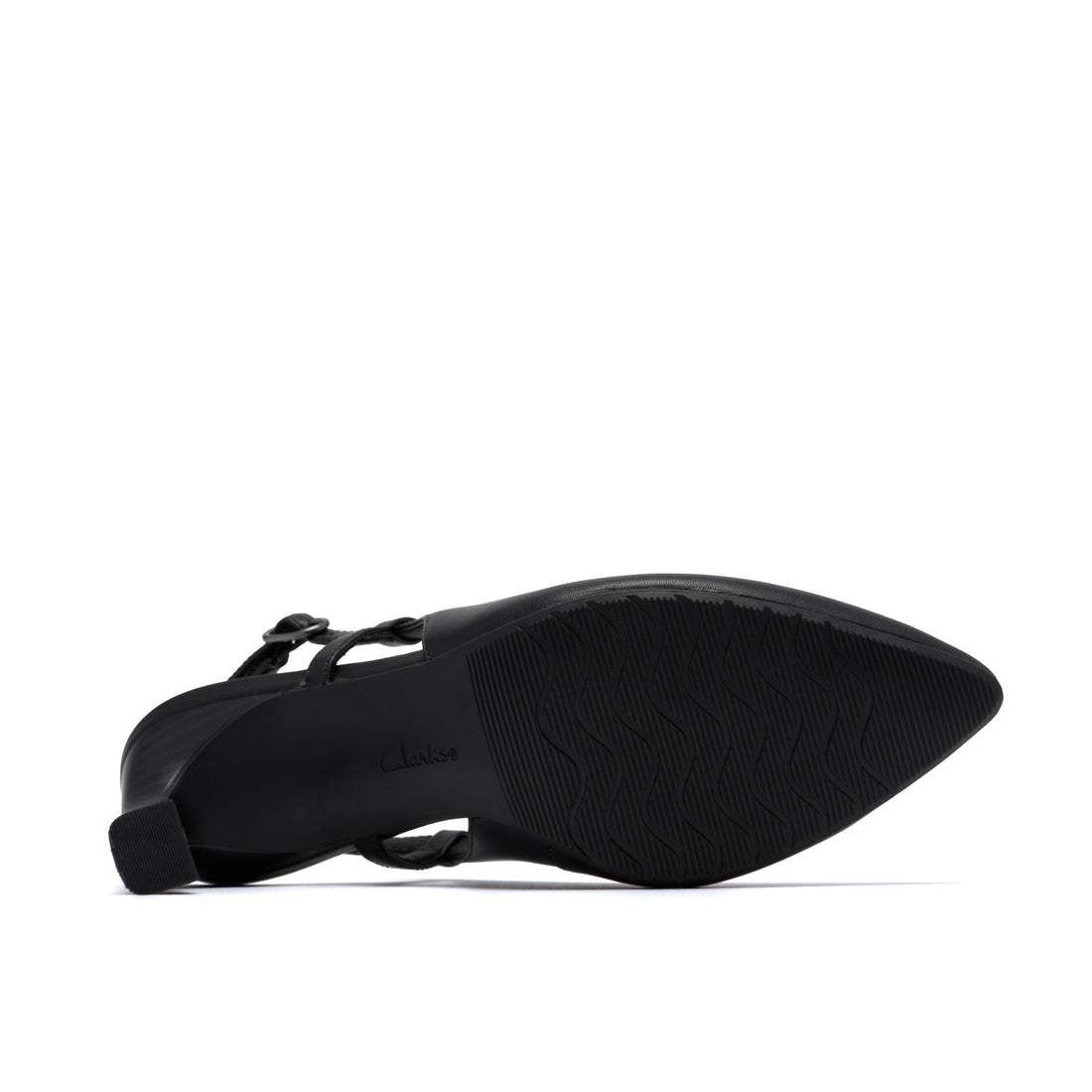 CLARKS Tammitha Strap women dress in Black-Leather – product view