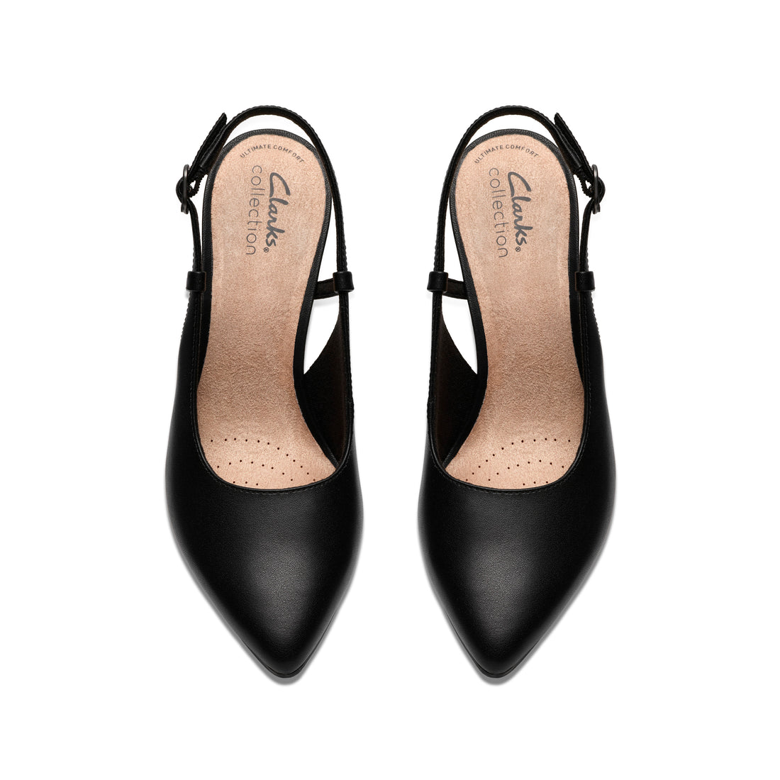 CLARKS Tammitha Strap women dress in Black-Leather – product view