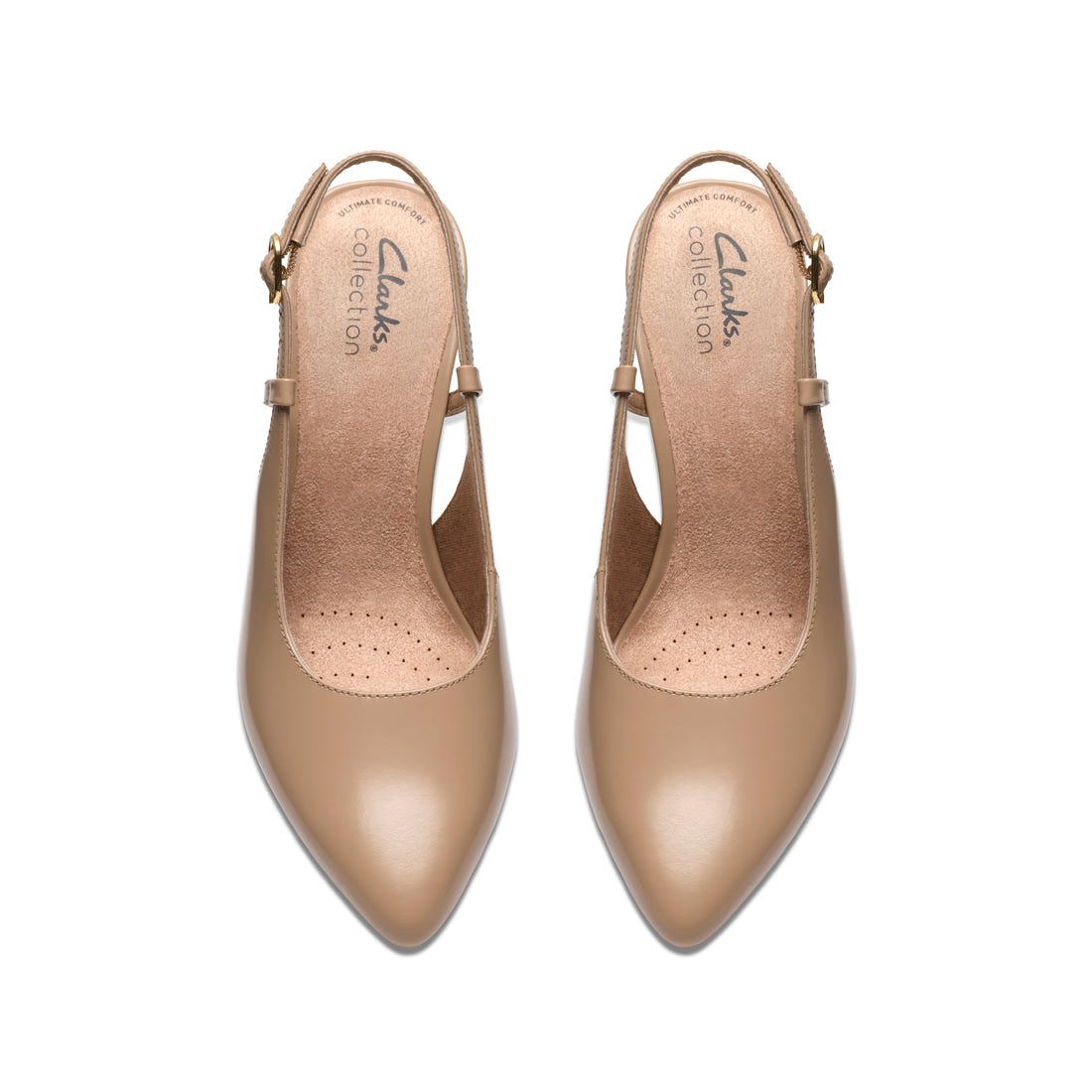 CLARKS Tammitha Strap women dress in Beige-Leather – product view