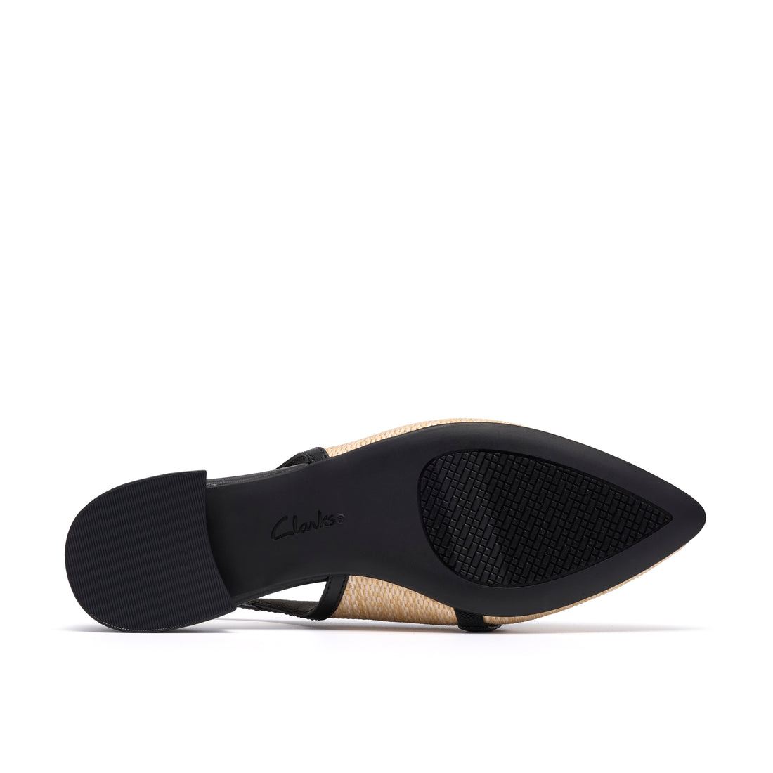 CLARKS Natalyn Sling Femmes Habillées in Natural-Raffia – product view