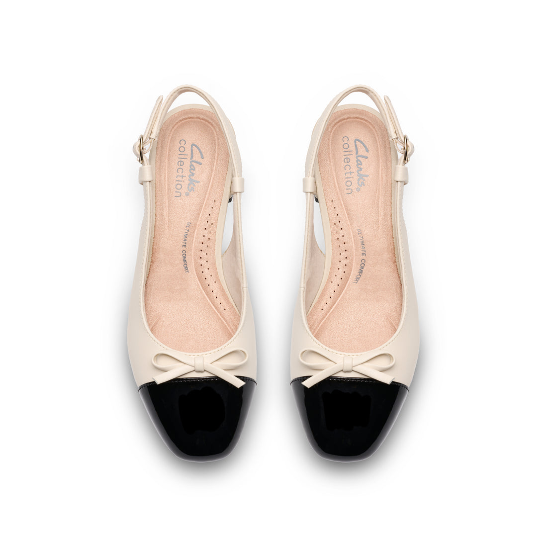 CLARKS Iridessa Sling women dress in Cream-Multi – product view