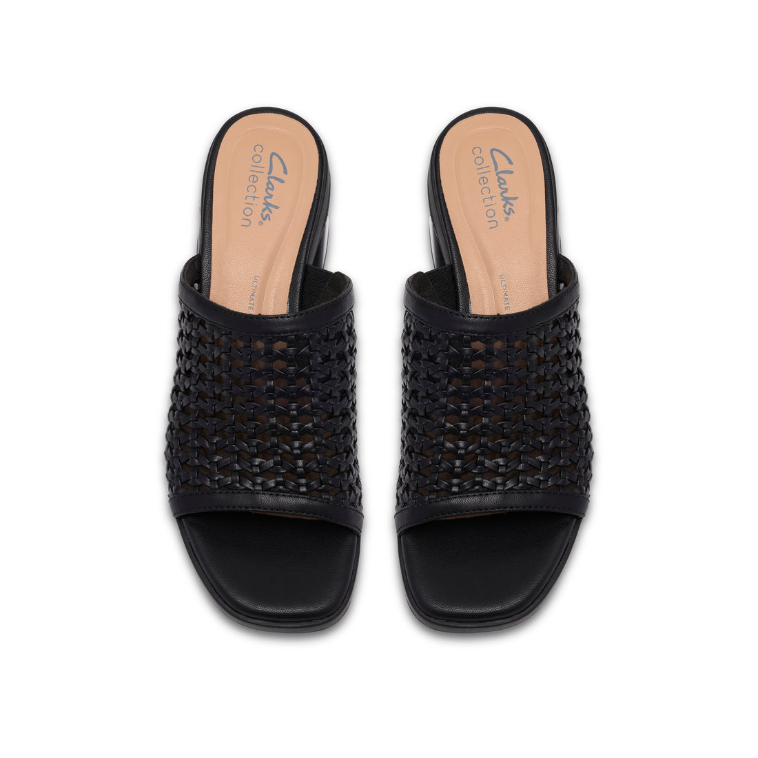 CLARKS Jaylan Slide women casual in Black-Leather – product view
