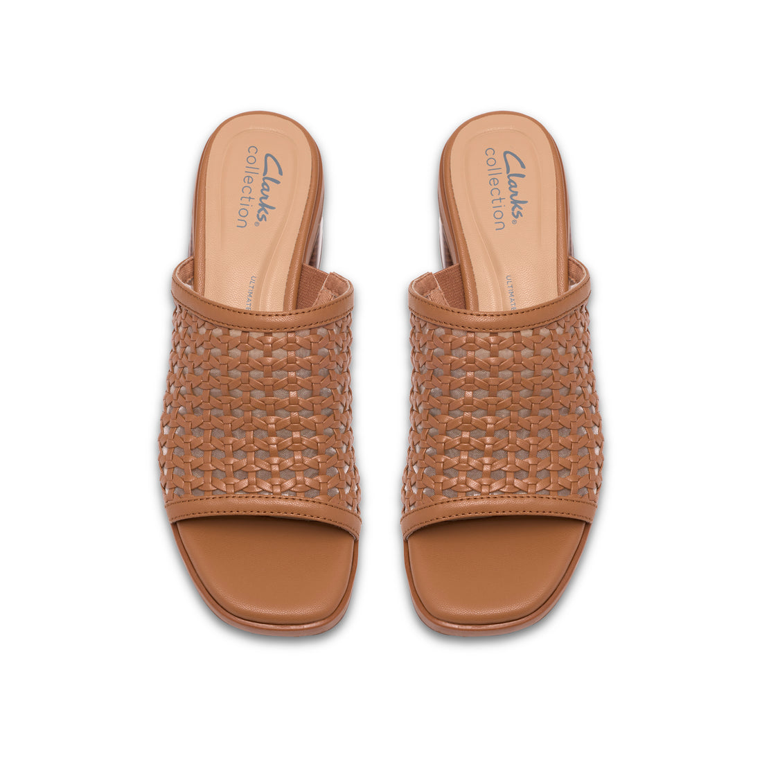 CLARKS Jaylan Slide women casual in Tan-Leather – product view