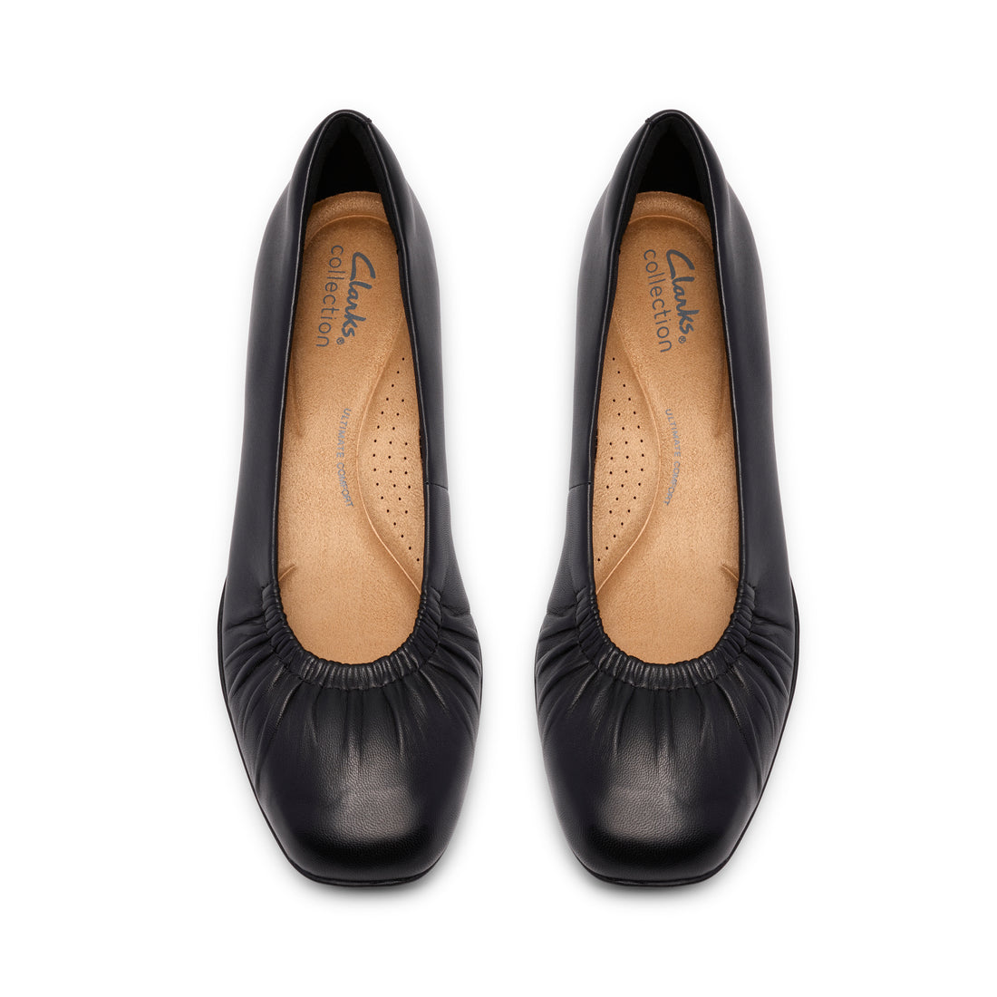 CLARKS Jazmynn Lo women casual in Black-Leather – product view