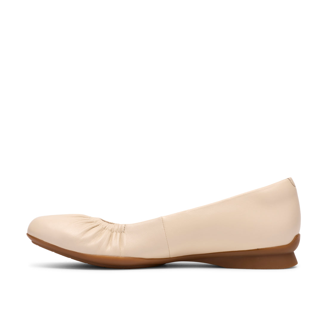 CLARKS  Jazmynn Lo Femmes Décontractées en cuir crème