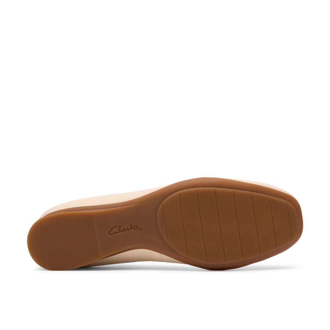 CLARKS Jazmynn Lo women casual in Cream-Leather – product view