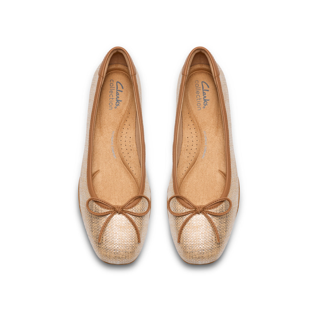 CLARKS Jazmynn Bow women casual in Tan-Interest – product view