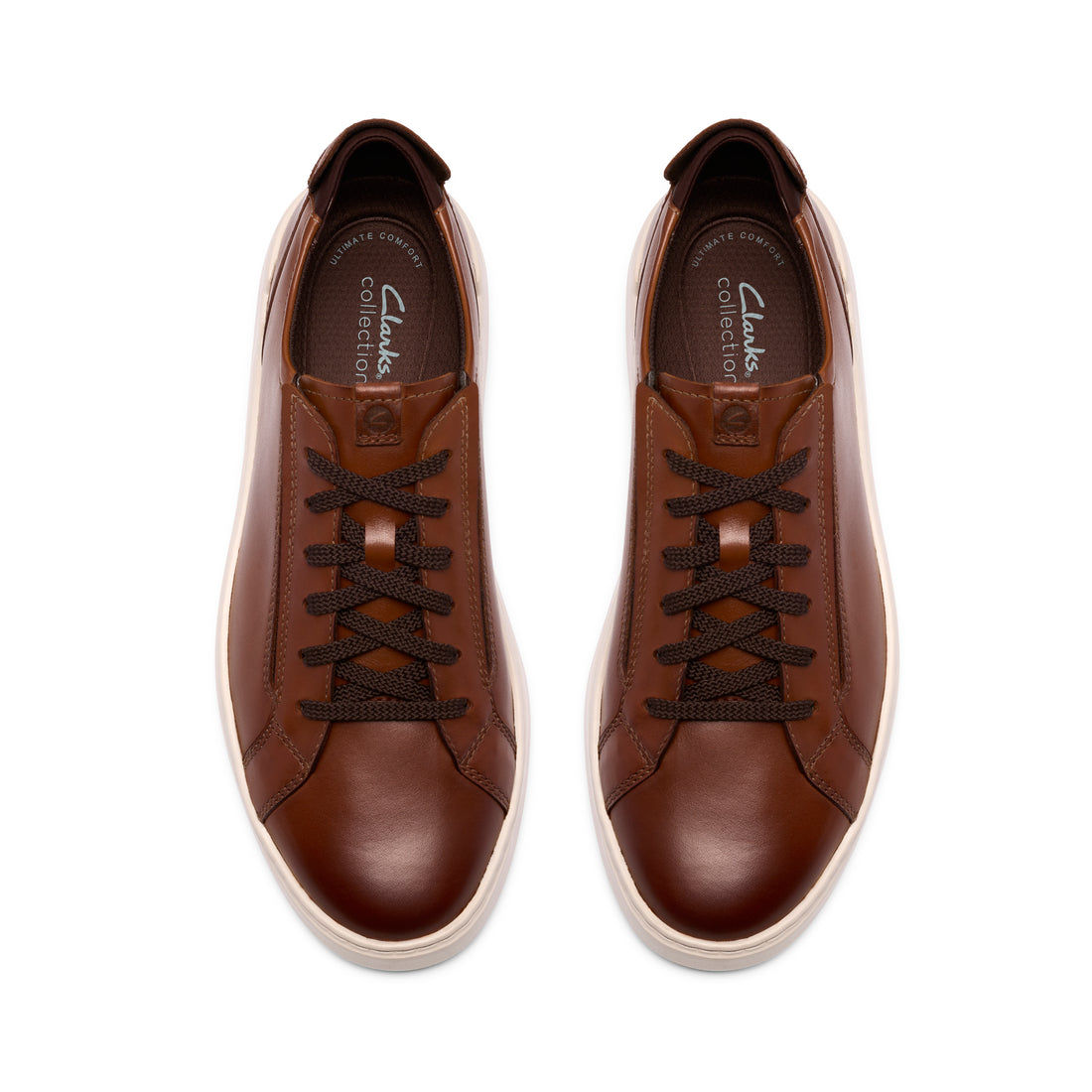 CLARKS Flexwell Lace  men casual in Tan – product view