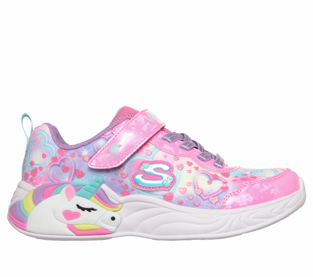 SKECHERS S Lights Sola Glow Color Breeze Enfants performanceaqua multicolore