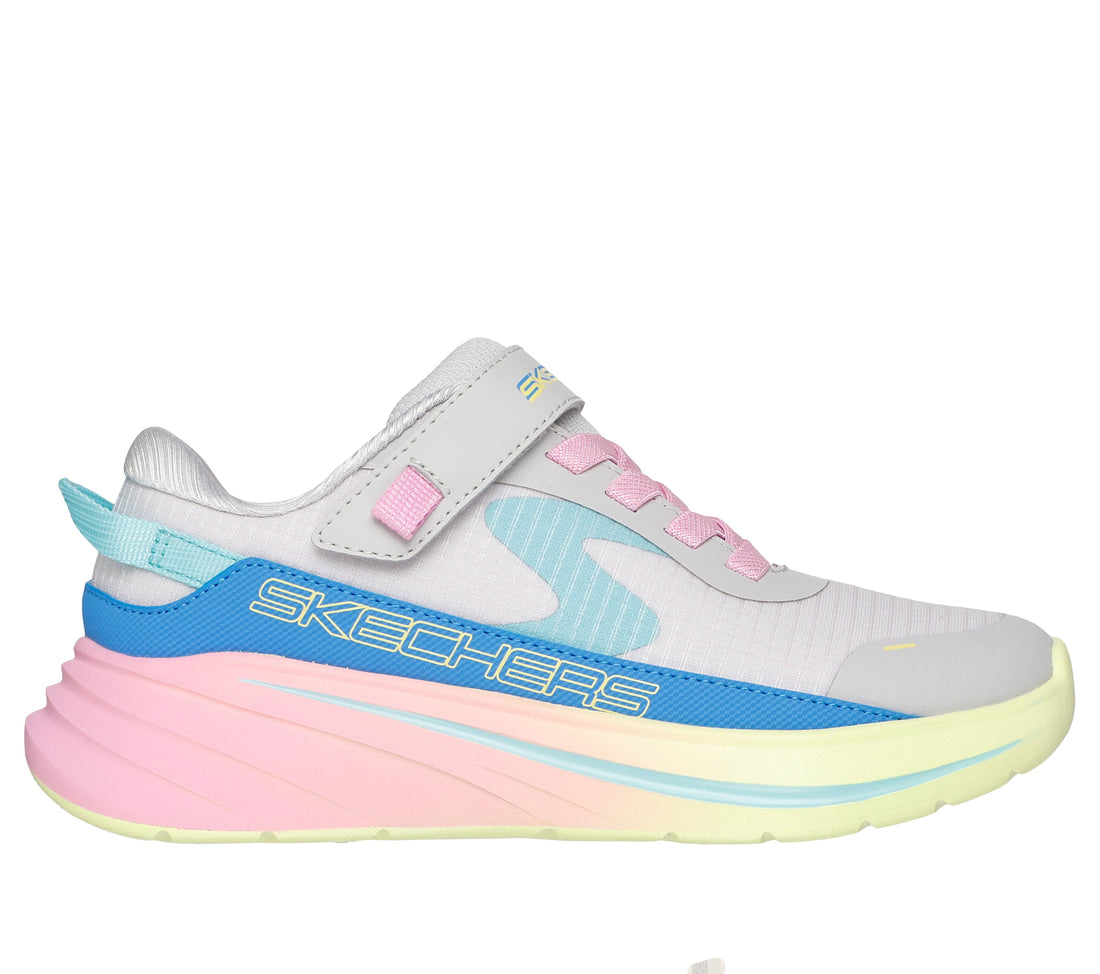 SKECHERS Wave-92-Imara-Lite kids performance in gray multicolour – product view