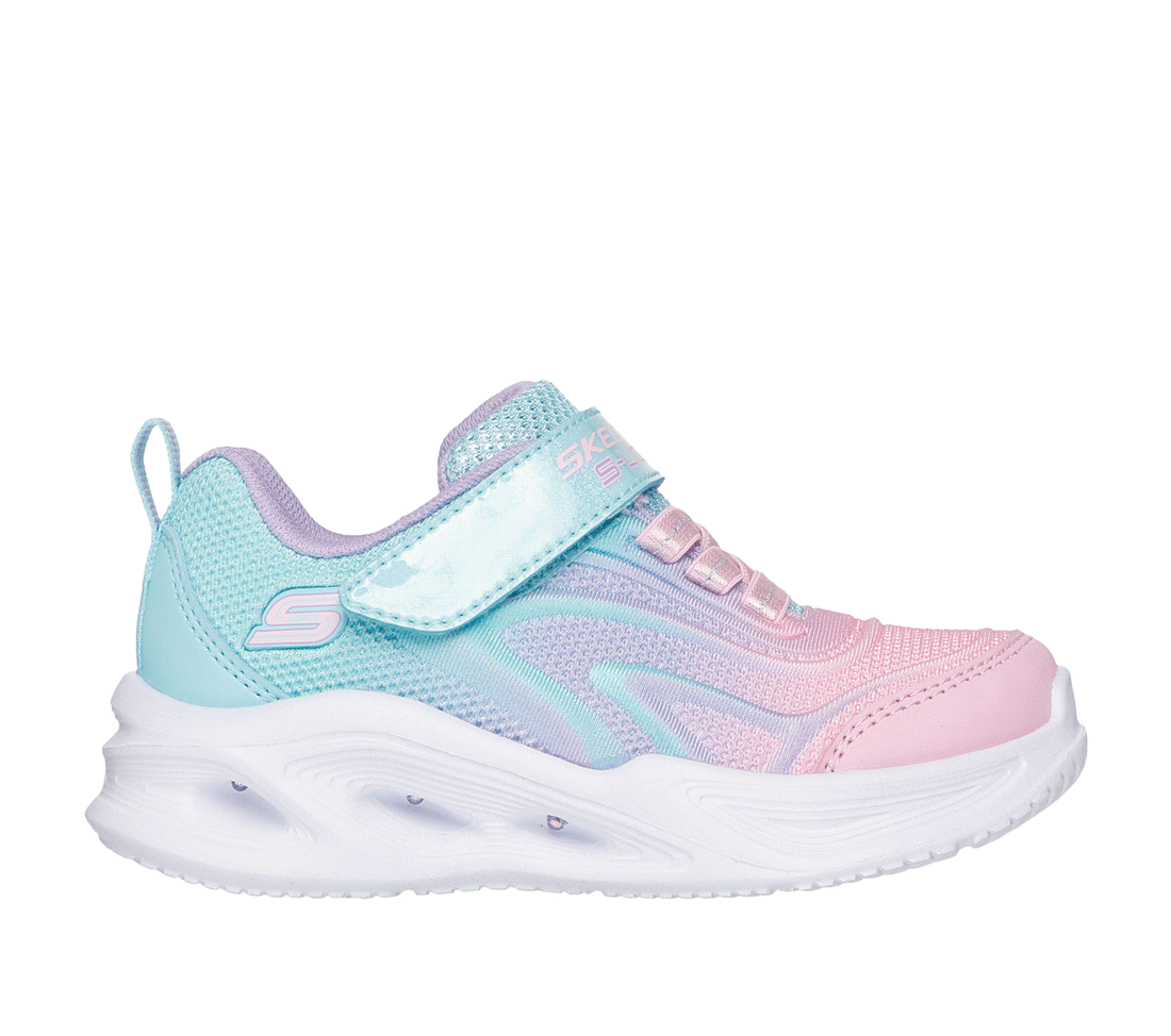 SKECHERS S Lights Sola Glow Color Breeze Enfants performance aqua multicolore