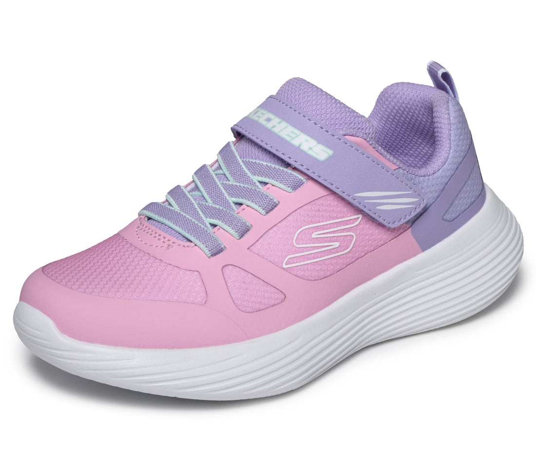 SKECHERS Go Run 400 V.2 Trace Track Enfants performance rose et mauve
